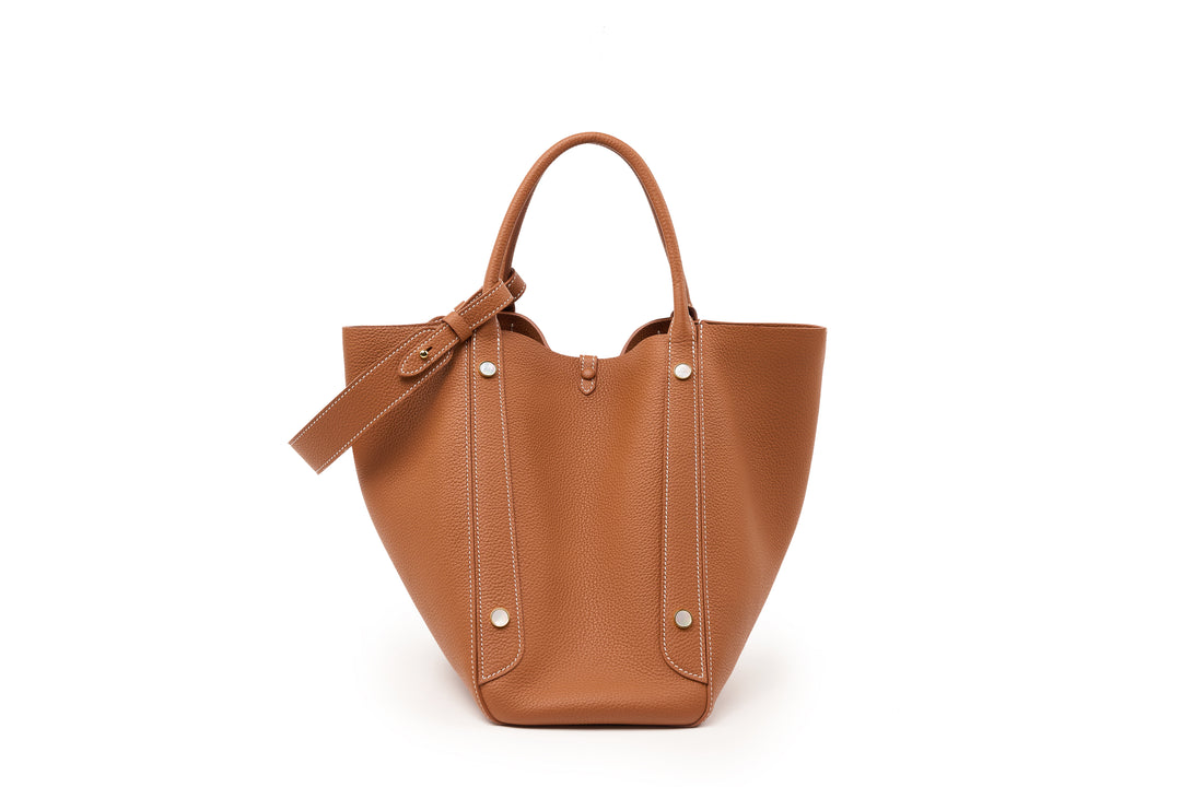 Butterfly Leather Tote Bag