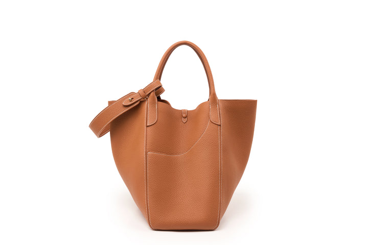 Butterfly Leather Tote Bag