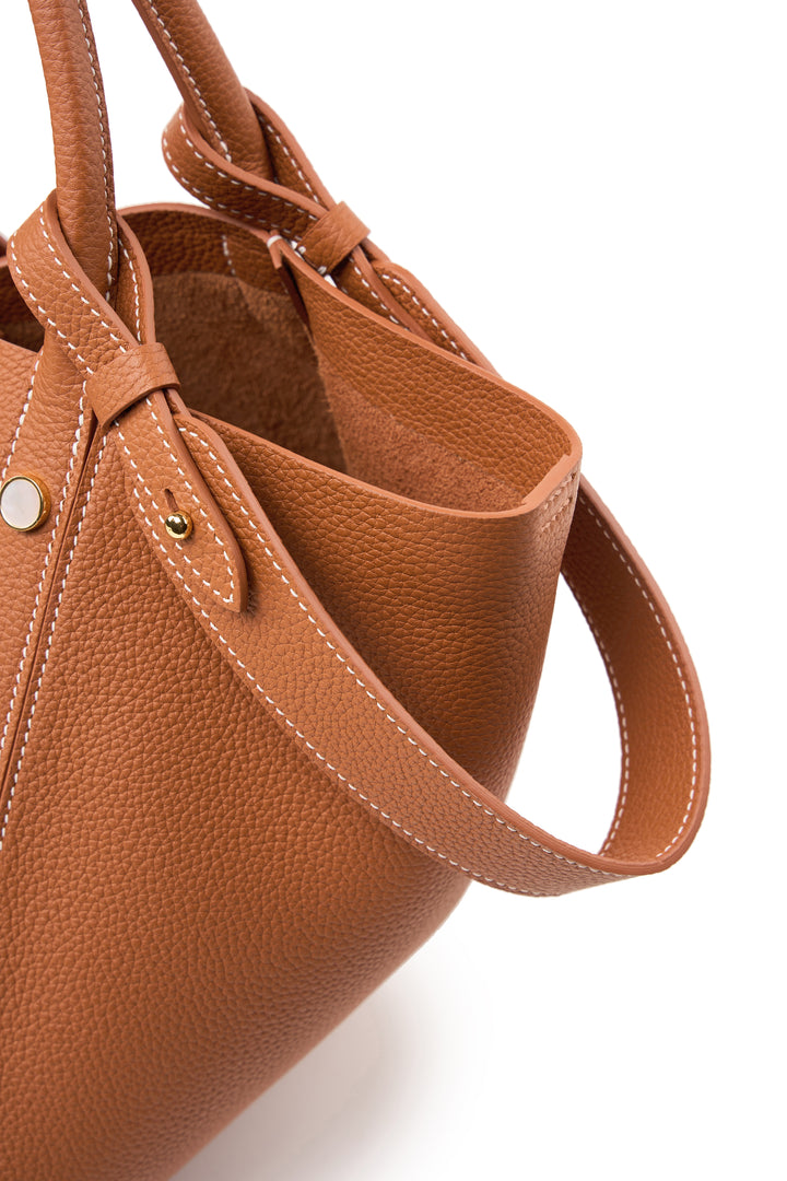 Butterfly Leather Tote Bag