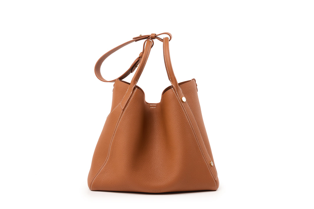 Butterfly Leather Tote Bag