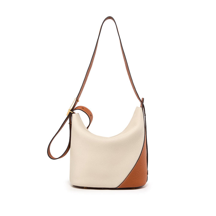 T.QING Ease Bucket Bag #color_beige-golden-brown