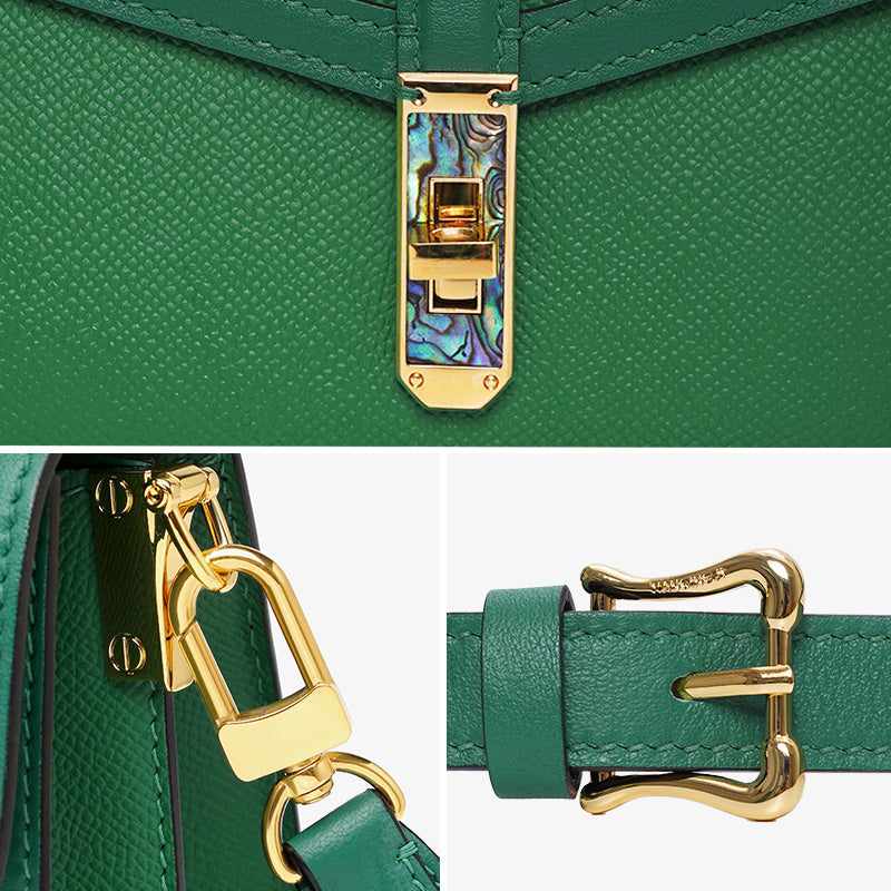 TQING Colorful Crossbody Bag #color_green