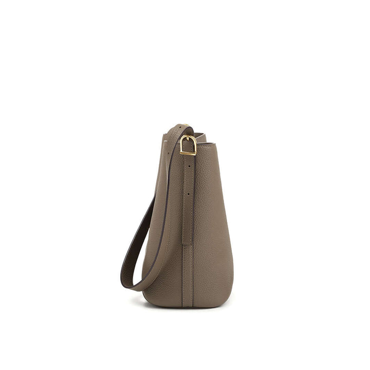 TQING Wind Chime Bucket Bag #color_etoupe