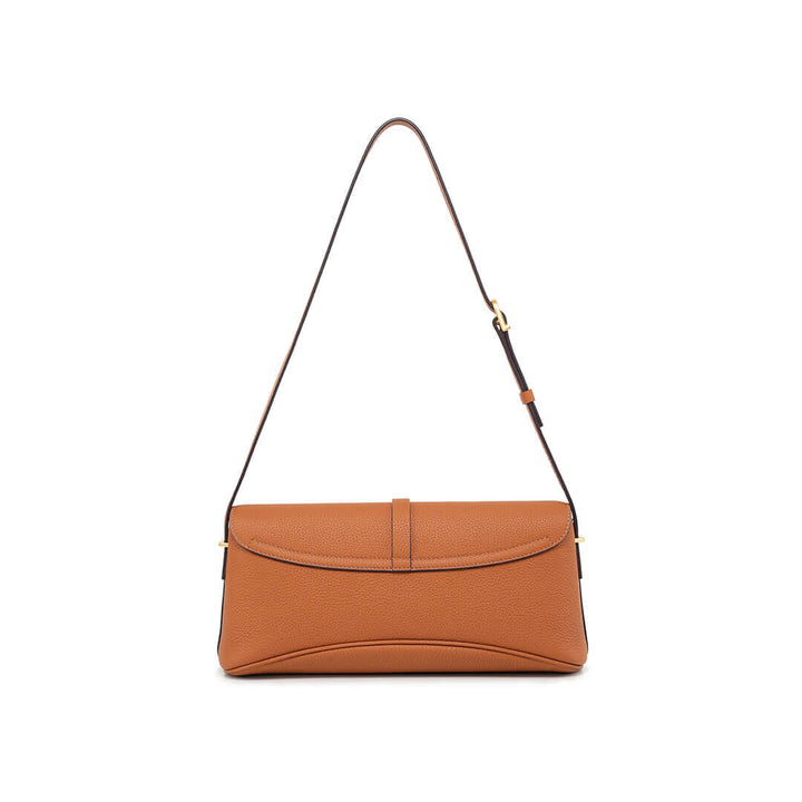 TQING Wind Chime Shoulder Bag #color_gold-brown