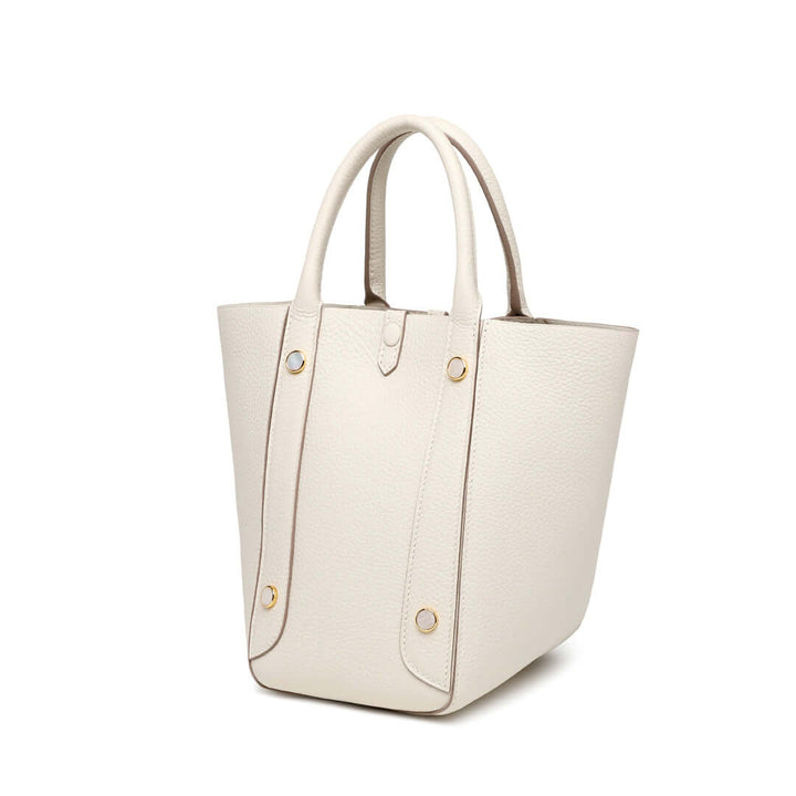 TQING Small Butterfly Bucket Bag #color_cream-white