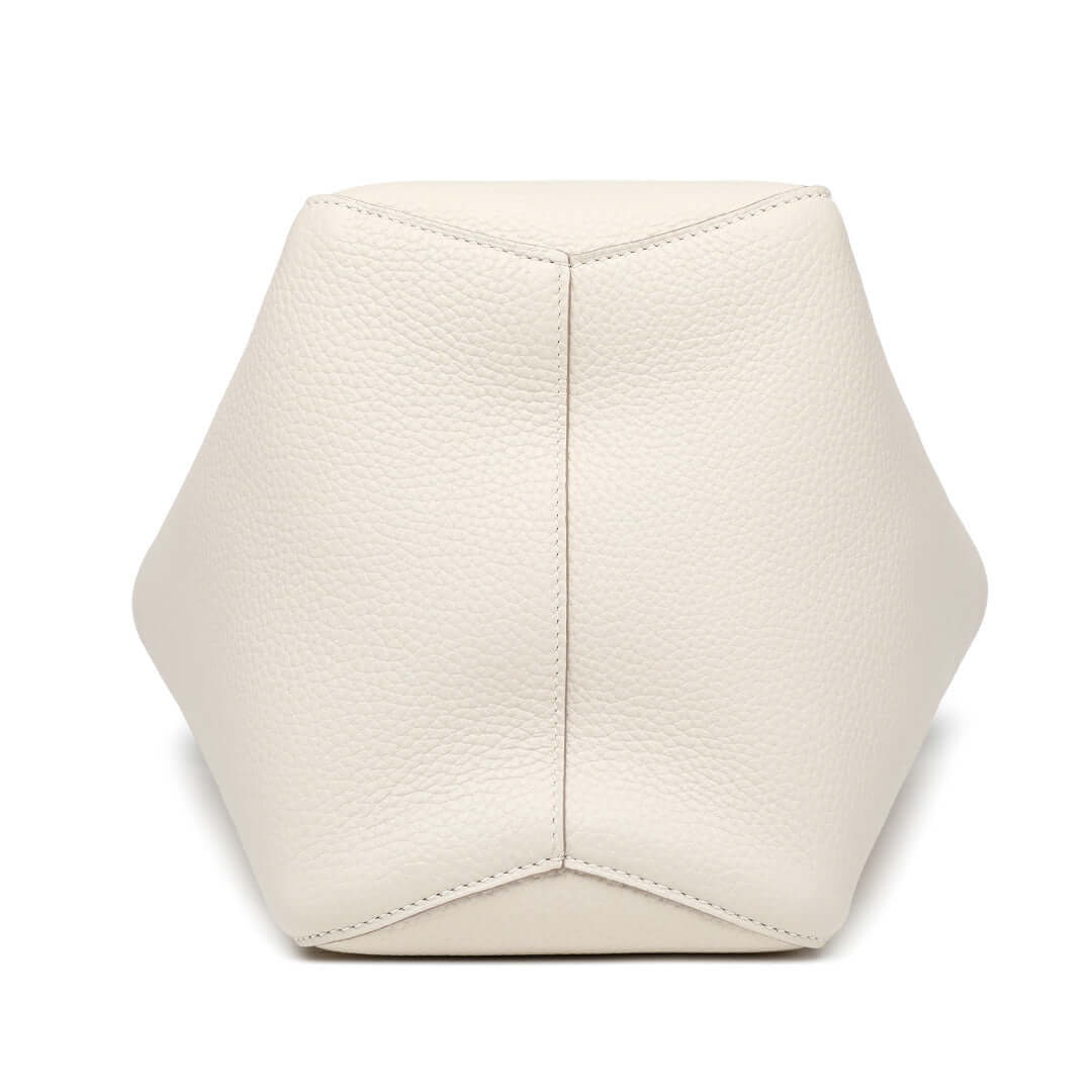 TQING Small Butterfly Bucket Bag #color_cream-white