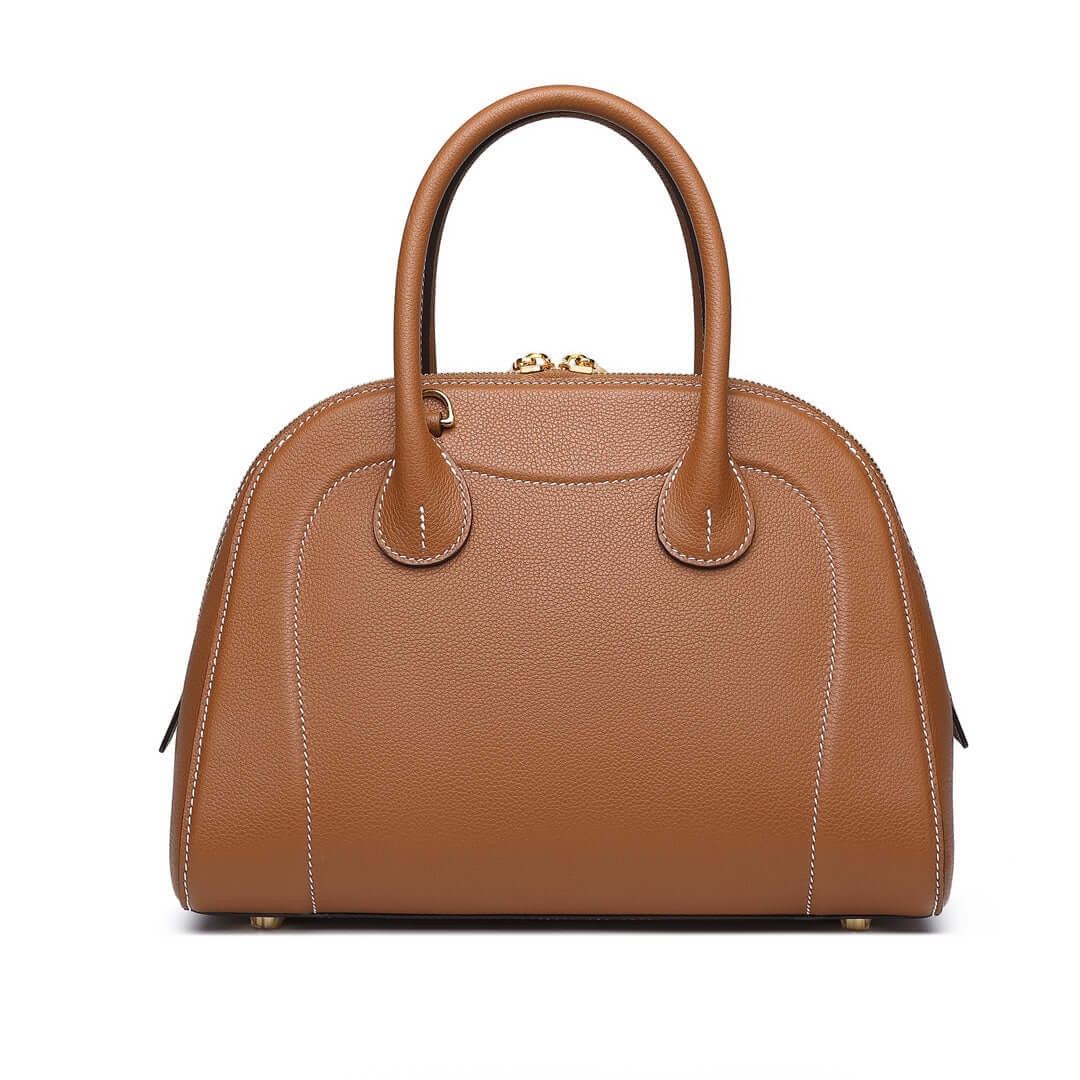 TQING Shell Tote Bag #color_gold-brown