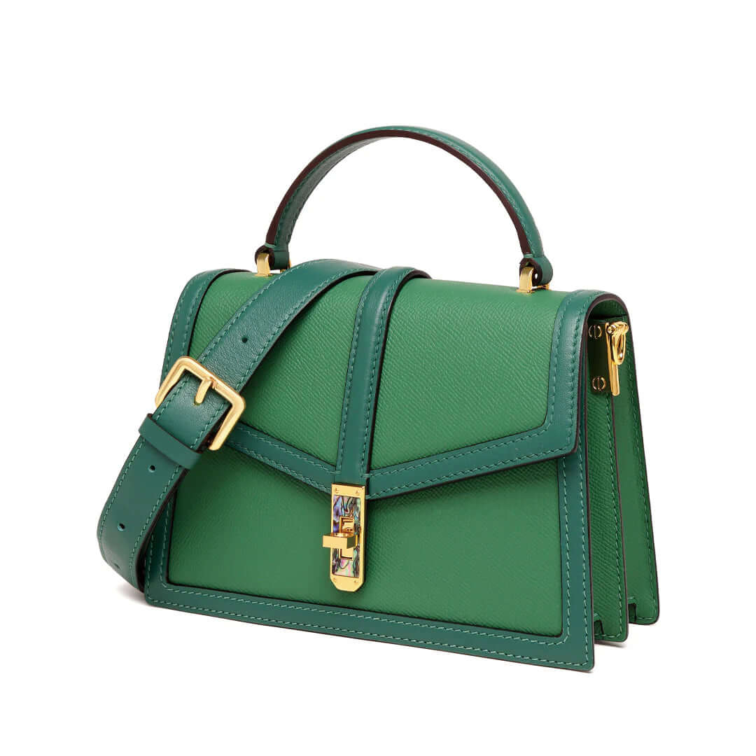 TQING Colorful Crossbody Bag #color_green