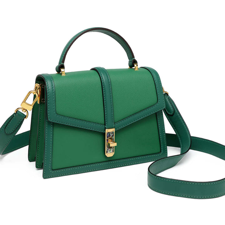 TQING Colorful Crossbody Bag #color_green