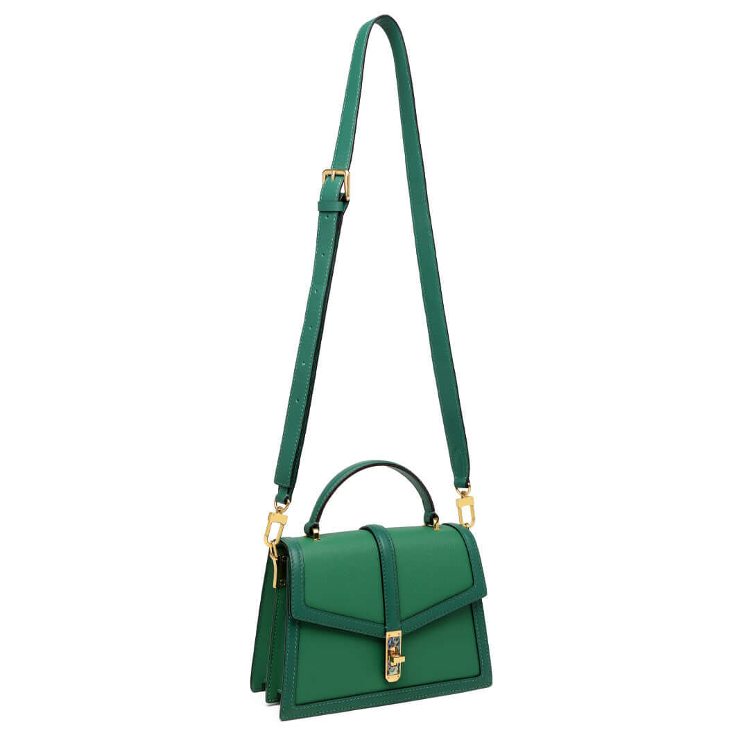 TQING Colorful Crossbody Bag #color_green