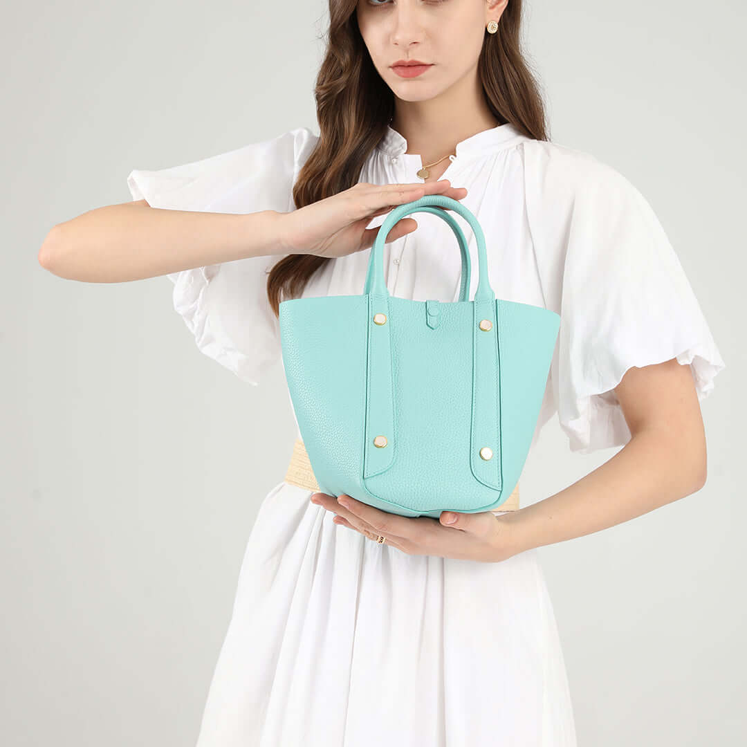 TQING Small Butterfly Bucket Bag #color_macaron-blue