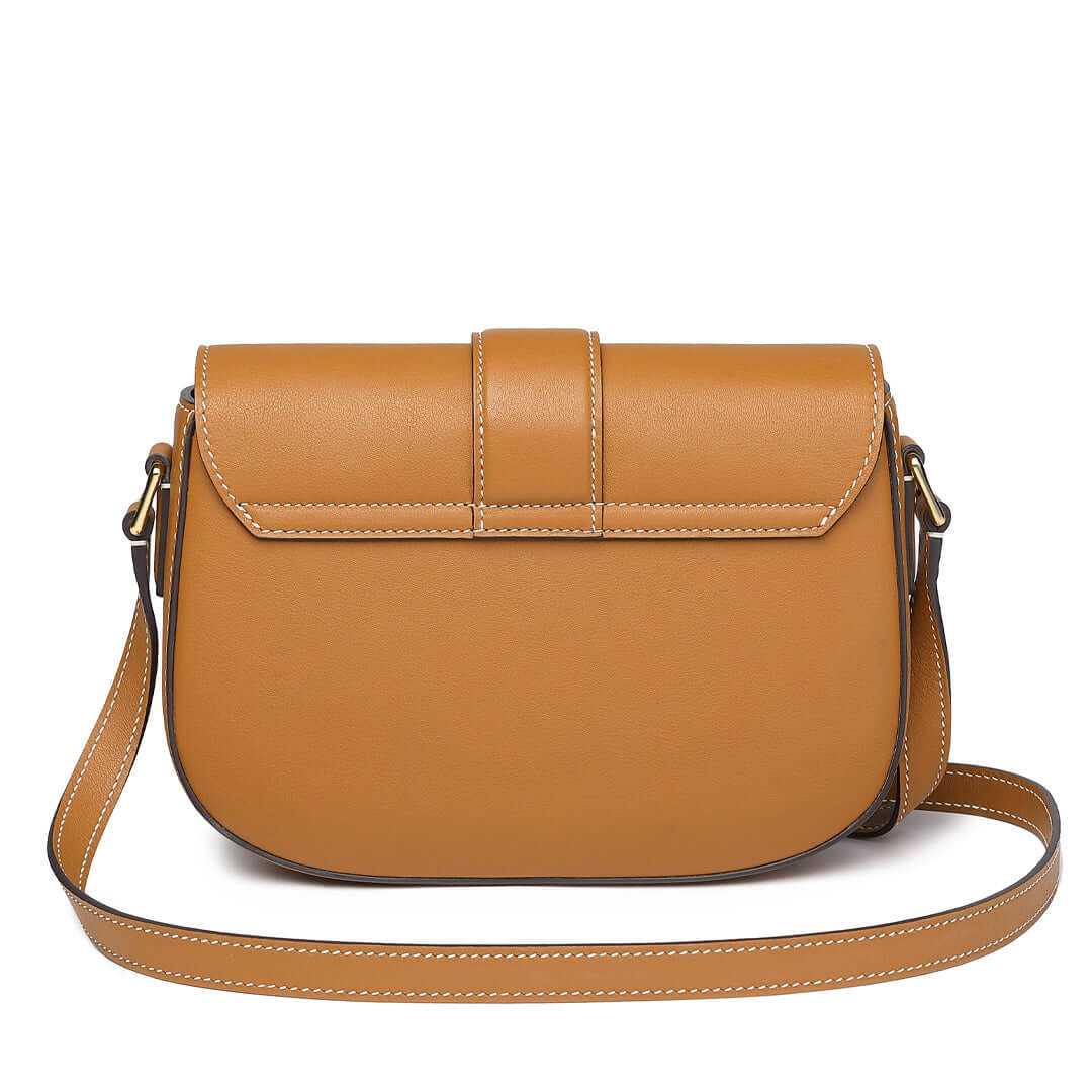 TQING Couplet Crossbody Saddle Bag #color_yellow-white