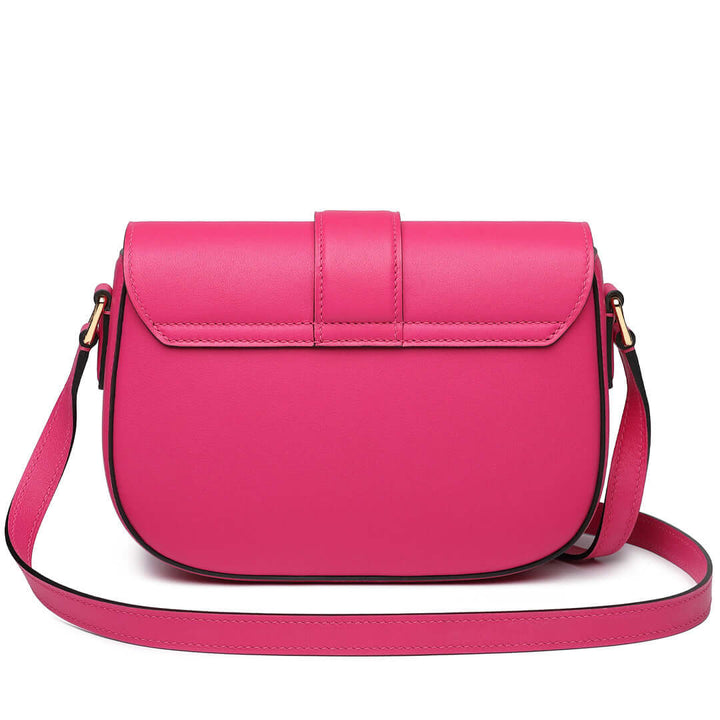 TQING Couplet Crossbody Saddle Bag #color_pink