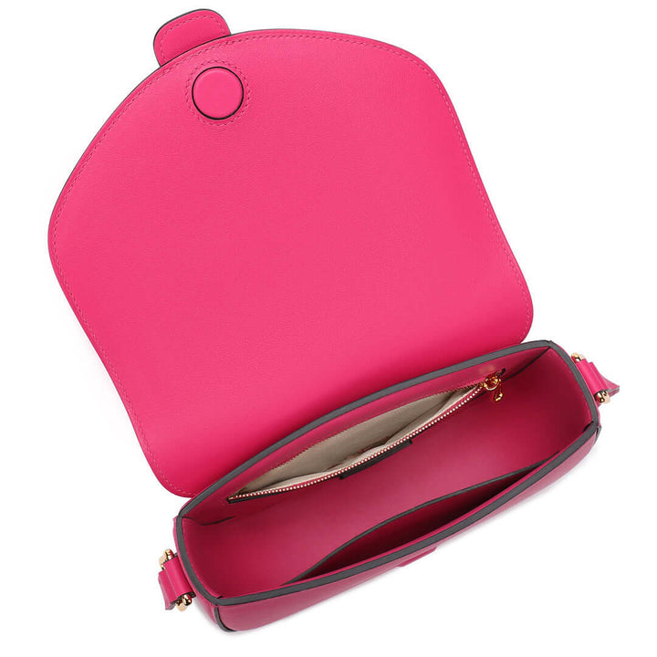 TQING Couplet Crossbody Saddle Bag #color_pink